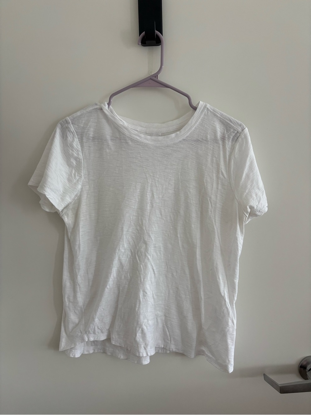 Anthropologie Pilcro Classic White Crewneck Women's Tee
